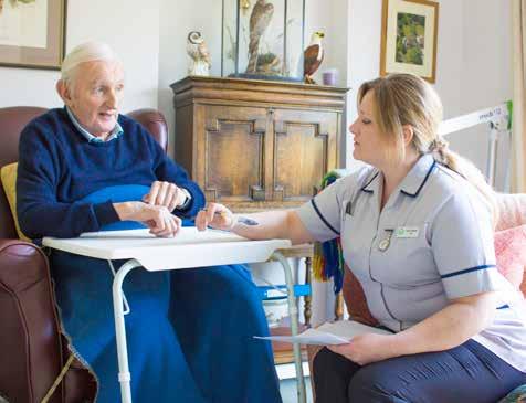 4. Hospice in the Home Hospice in the Home brings the skills and supportive care associated with the Hospice In-Patient Unit into your home.
