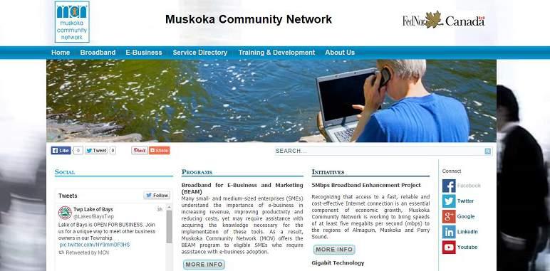 Virtual Training Centre The Virtual Training Centre (VTC) is an online training portal that MCN has offered to businesses and residents of Muskoka since 2008.