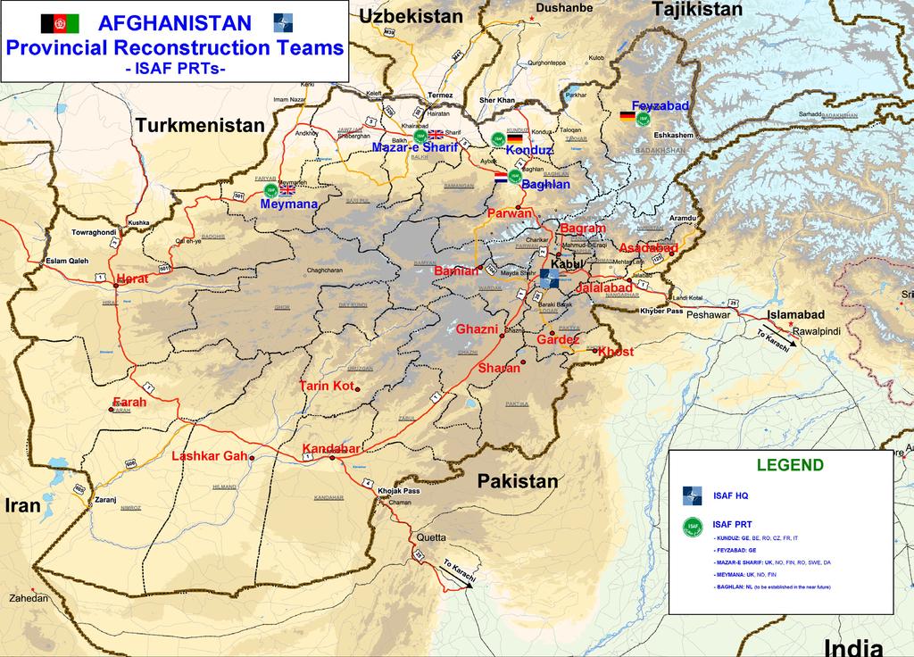 RESEARCH PAPER 04/60 Appendix One Map of Afghanistan Source: NATO in Afghanistan Fact Sheet, 7 July