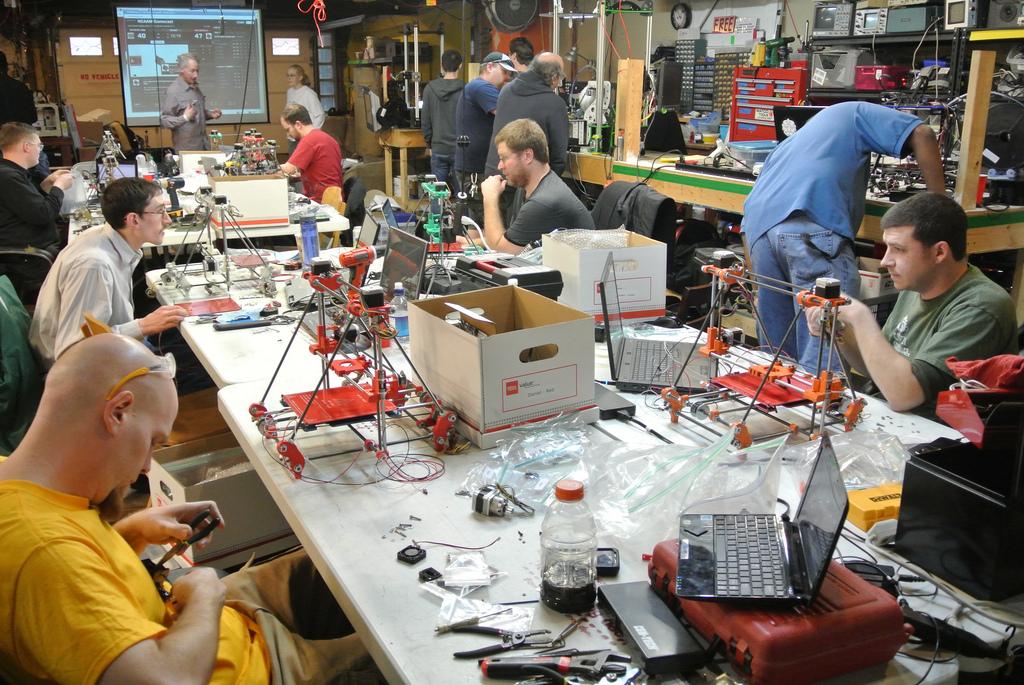 Makerspaces Makerspaces provide shared-use tools and materials in order to defray the cost of purchasing expensive machinery