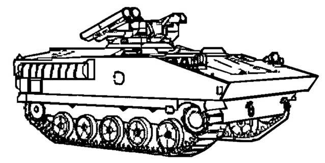 a. French ATGM Launcher Vehicle, AMX-10 HOT (Figure H-11).