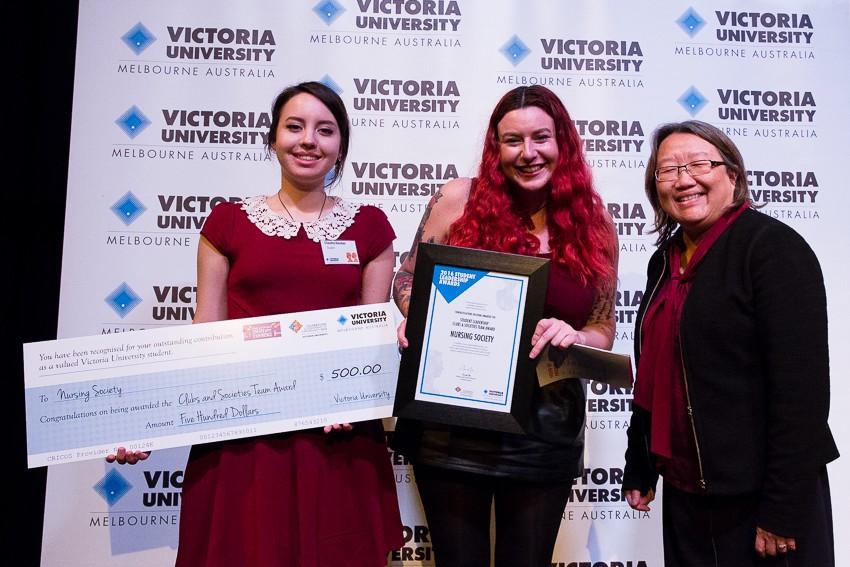 VICTORIA POLYTECHNIC This award recognises outstanding leadership in academic, co-curricular, and/or extracurricular activities and involvements of a Victoria Polytechnic student.