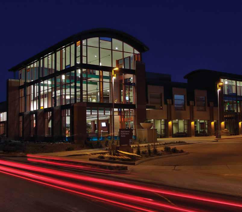 The High Country Conference Center, which opened in 2008, resulted from a unique partnership involving NAU, the city of Flagstaff,