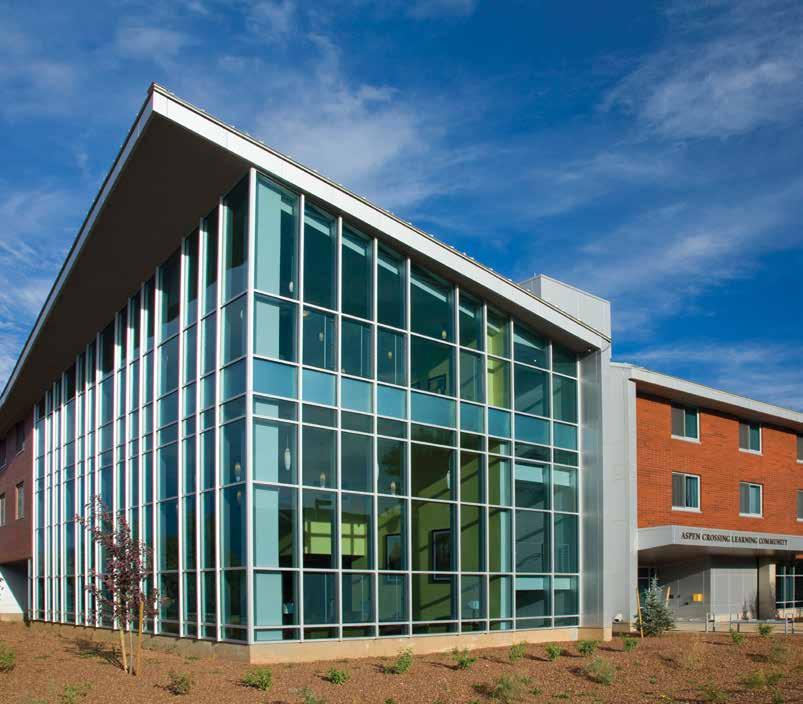 10 With the opening of Aspen Crossing, NAU broke new ground on its commitment to integrative learning communities.