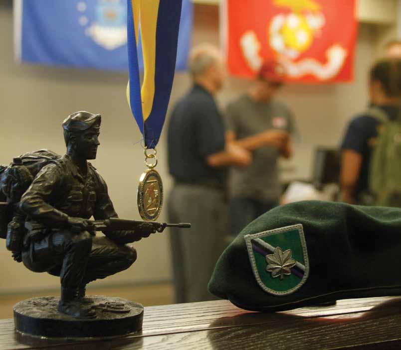 The Military and Veteran Student Center reflects the university s commitment to our veterans and active duty soldiers.