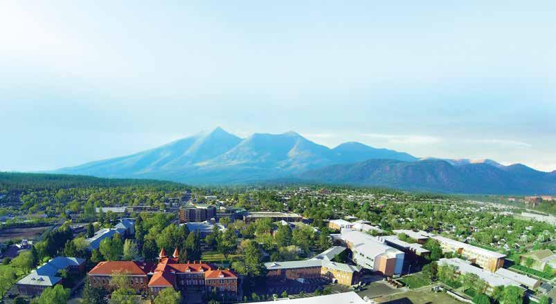 Northern Arizona University (NAU) is a place so familiar to all of us and yet so different than it was 13 years ago.
