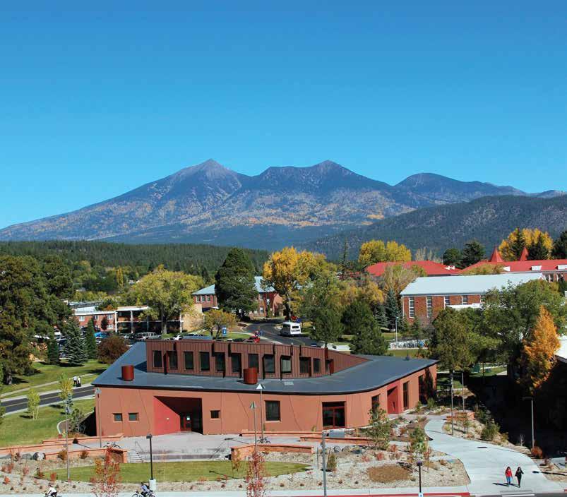 22 The Native American Cultural Center, which opened in 2011, exhibits NAU s commitment to Native American education by welcoming students, scholars, tribal