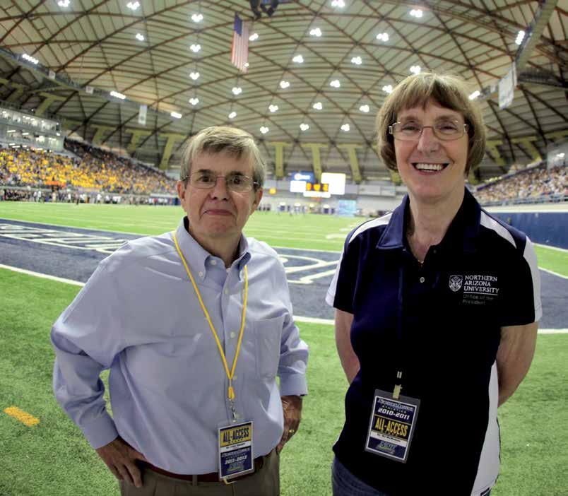 President Haeger s commitment to elevate NAU Athletics included a renovation of the J.
