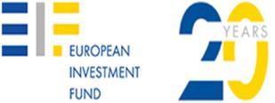 The European Investment Fund We have designed and implemented financial solutions for 20 years and so far supported more than 1.