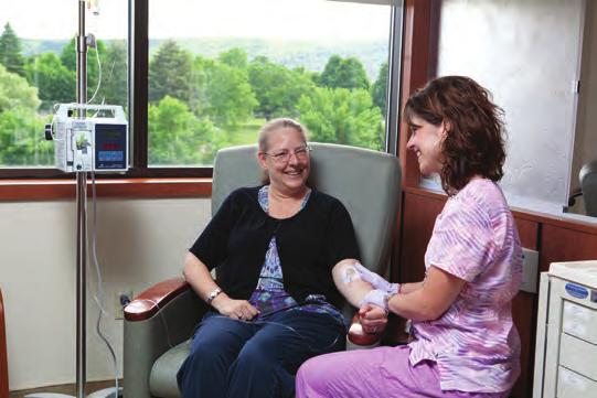 Infusion Treatment In the Infusion Room Things to Do You may visit our library while your infusion is running. Simply let your nurse know that you are going to be there.
