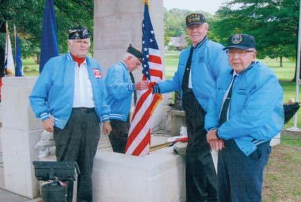 Gordie Griffiths and friends lead Ch 126 vets in the 4th of July Parade in Midland, PA Mike Kilcoyne, Dan Gallagher, Lindy