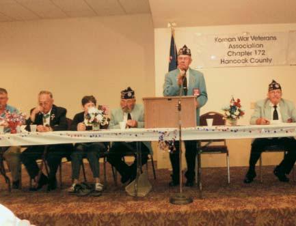 The presenters were the Veterans Service Directors of Hancock and Seneca County.