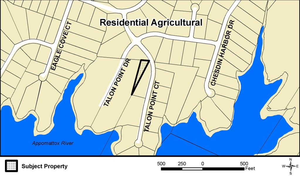 Map 2: Comprehensive Plan Classification: RESIDENTIAL AGRICULTURAL The designation suggests the property is