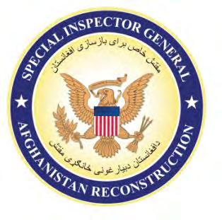 SIGAR Special Inspector General for Afghanistan Reconstruction OFFICE OF SPECIAL PROJECTS DEPARTMENT OF STATE ASSISTANCE TO AFGHANISTAN: $4 BILLION OBLIGATED BETWEEN 2002 AND 2013 This product was