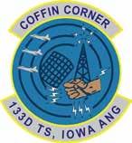 Mission of the 133rd Test Squadron The 133rd Test Squadron is geographically separated from the Sioux City Wing and is located in Fort Dodge, Iowa.