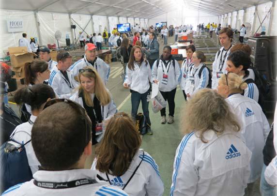 PHP & HPP CAPABILITY 15: VOLUNTEER MANAGEMENT Overview On an annual basis, the Boston Athletic Association (BAA) coordinates and manages a significant volunteer presence for the Boston Marathon.