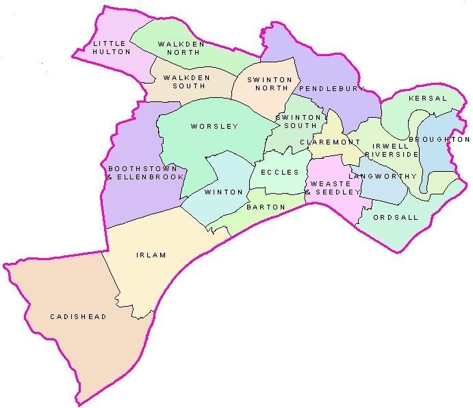 Eligible Population 5 Salford Neighbourhoods Eligible Population 208,961 Swinton 36,405