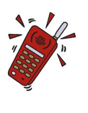 PERSONAL CELL PHONES: Because of the noise level within the EOC during an activation, if personal cell phone communication is necessary, EOC staff is instructed to step