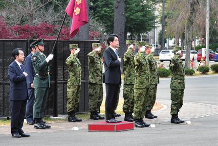 5,000 Japan Self-Defense Forces (JSDF) personnel attached to units such as Northeastern Army and Ground Staff Office as