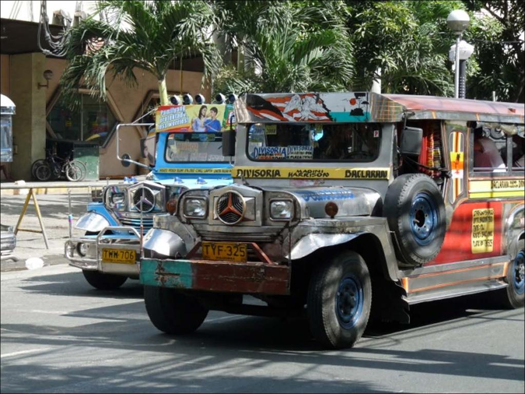 Jeepney popular form of