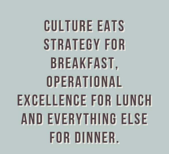 PHM Pillar 1: Culture Culture is critical but takes time to develop