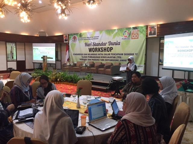 The session presented ICPC work and case study of green textile from a leading fashion Workshop on SDGs achievement company.