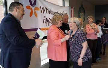 Recognition Ceremony Gets Warm Community Response 3 After posting 15 photos of the recent WhidbeyHealth service awards, the response from the Facebook community was one of pride and
