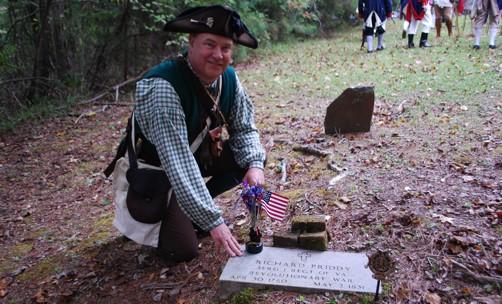 Colonel Stephen Trigg Chapter The Sons of Liberty Chapter of the Alabama Society hosted a grave marking ceremony near the community of Sulligent.