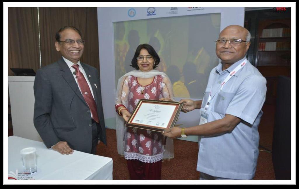 4 th Digital Learning World Education Summit Awards, August 7-8, 2014 On August 7 th 2014, GTU was awarded Best Higher Education Institute in Public-Private Partnership at Hotel Eros, New Delhi India.