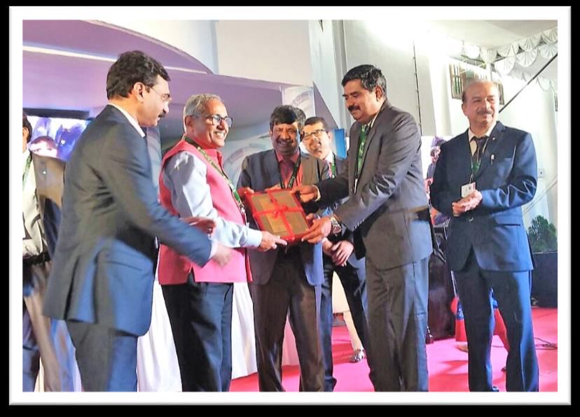 GTU gets the Best Technical University award at National Convention of ISTE.