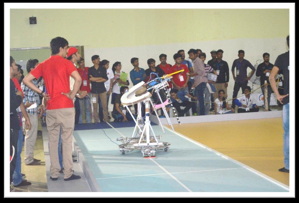 GTU ROBOCON Team bagged 27th rank amongst 112 Registered Team in National level ROBOTICS Completion ROBOCON (ROBOticsCONtest) is a National/International Robotics competition organized every year by