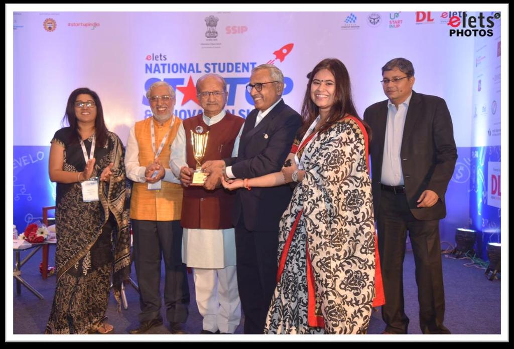 GTU Innovation Council received Excellence Award at National Student Startup & Innovation Summit on 5 th October, 2017 Gujarat Technological University got awarded by Hon.