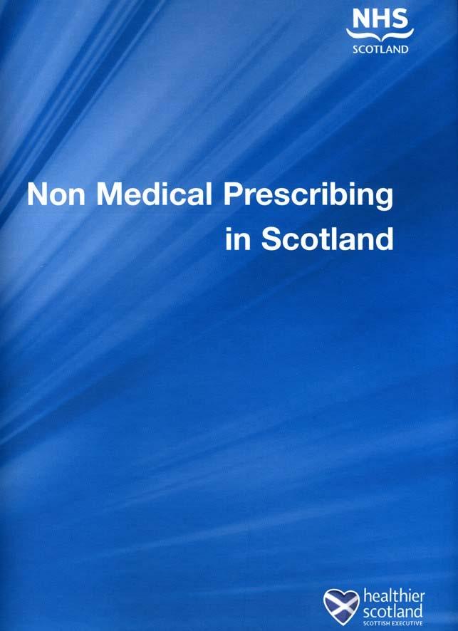 Non Medical Prescribing (2006) Supplementary Nurse, Pharmacist and other health care professional Prescribers Nurse Independent