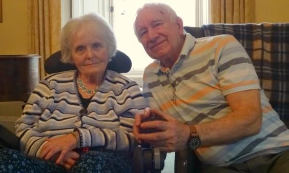 Delmar & Rosemary s story Carer Delmar and his wife Rosemary stayed at Leuchie House for the first time in February 2016.