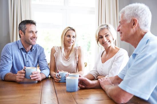 Family Meeting Involving the family Bringing up issues Sample topics for discussion: Living