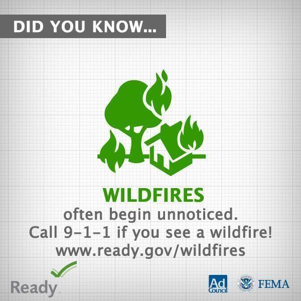 ARSON AWARENESS WEEK MAY 1-7TH 2016 PREVENT WILDFIRE ARSON Wildland arson fires are usually set on the fringes of where wildland is accessible providing the arsonist a quick escape coupled with an
