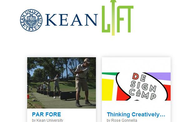 Kean University s Crowd-funding Site To submit an idea for a campaign, click on the Get Started tab on the KEANLIFT site