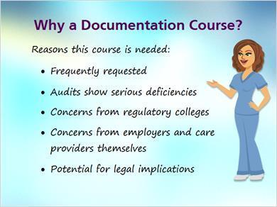 1.3 Why Needed MARK: Jill, I m not entirely clear on why we need a whole course on documentation. Most of us figure we do a pretty good job with documentation already.
