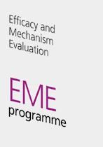 Programmes managed by NETSCC The EME programme is aimed at supporting science driven studies with an expectation of substantial health gain.