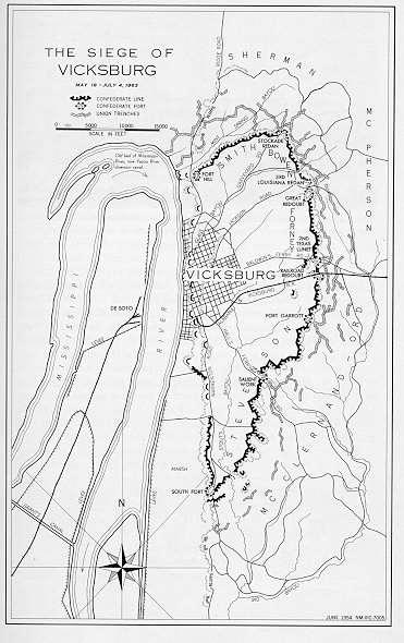 Vicksburg, 1863 City was strategically located on bluff on Mississippi River s eastern side Lincoln believed taking the city