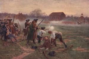 The Battle of Lexington and Concord The battle of Lexington and Concord was the first battle of the