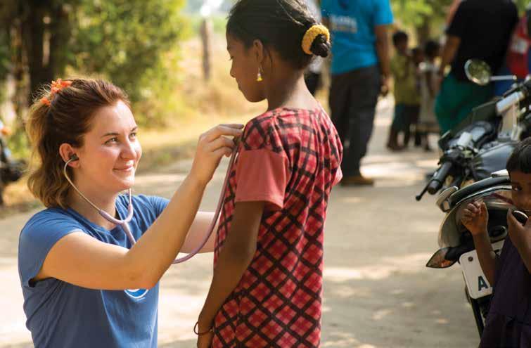 These immersion experiences give students the opportunity to practice their nursing skills while gaining a deeper understanding of cultural and economic differences across the globe.