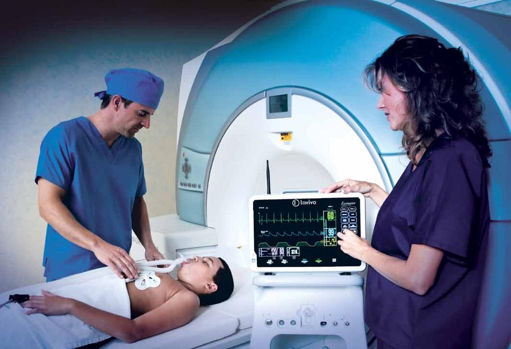 Other companies sell MRI patient monitors as an afterthought. Invivo Expression systems are built specifically for MRI.