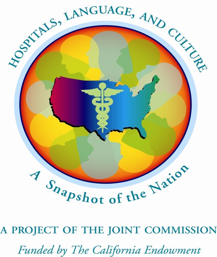 Hospitals, Language, and Culture: A Snapshot of the Nation (HLC) Copyright, The Joint Commission Cross-sectional qualitative study Three Research Questions: 1.