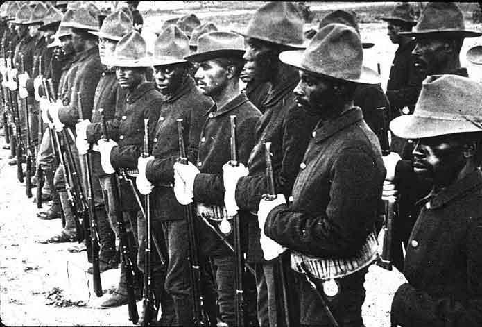 War American forces landed in Cuba in June 1898 17,000 troops 4 African-American