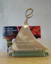 Information Communication Technology (ICTs) Once again Mayo County Council was the overall winner of the egovernment Awards 2010 in the category Best Local Authority.