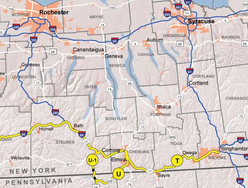 Continued from page 1 The Appalachian Development Highway System (ADHS), which consists of a network of over 3,000 miles worth of priority transportation corridors throughout the ARC region, is