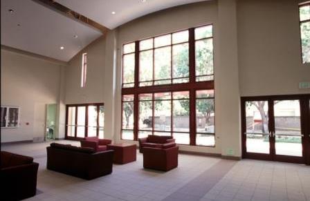 Malley Center Lobby When the Malley Center first opened the lobby was furnished with
