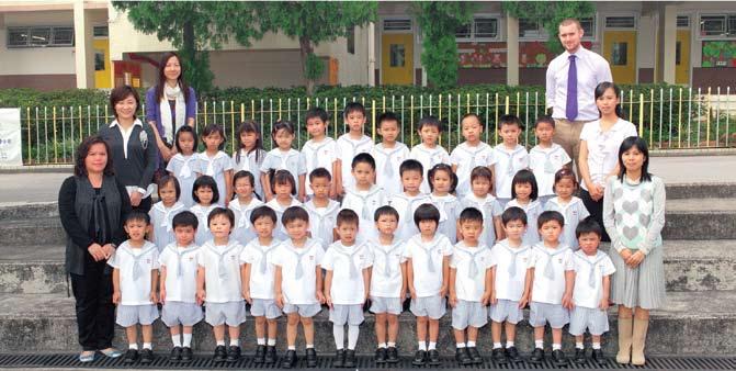 Kindergarten Section K.2G 3 rd row: Ms.