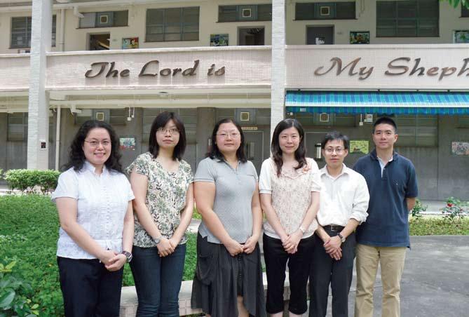 Secondary Section Library Committee From left to right Ms. Ching Hei Man Ms.